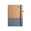 Agenda em cortiça e linho Personalizada para Brinde
