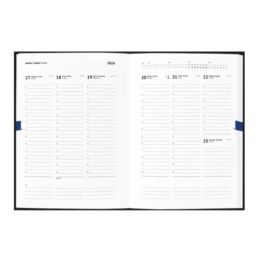 Agenda em cortiça e linho Personalizada para Brinde