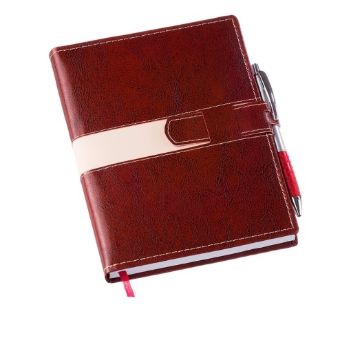 Agenda Diária 2023 em C. Sintético Personalizada