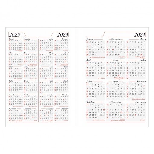 Agenda diária 2024 Personalizada com Logo