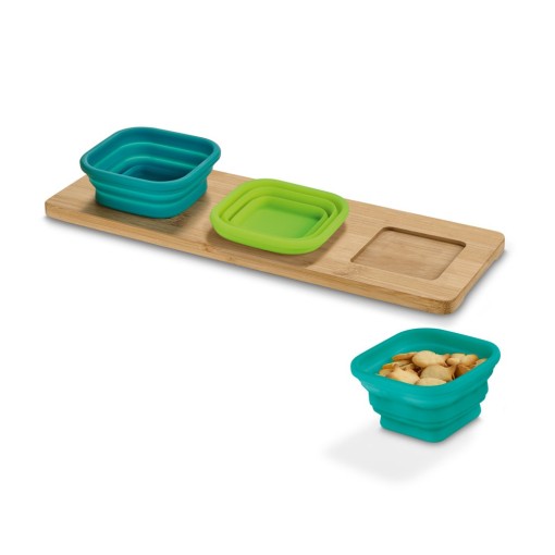 Base de Mesa com 3 Potes Personalizada