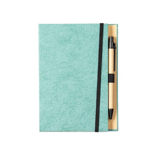 Bloco de Anotações com Autoadesivos e Caneta Promocional