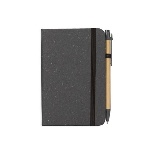 Caderneta Palha de Trigo com Caneta Personalizada