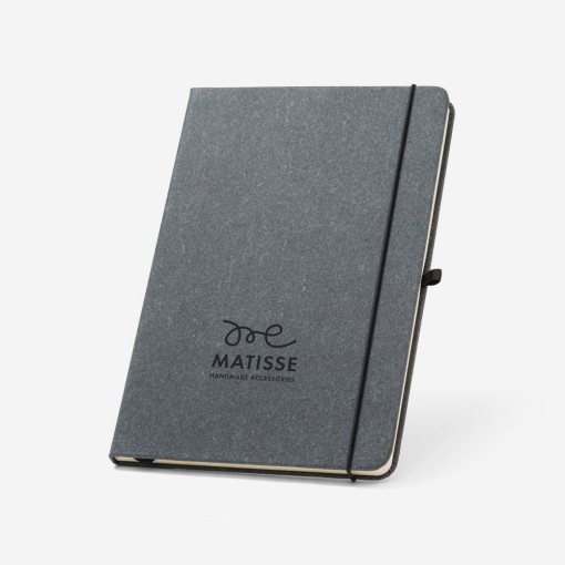 Caderno A5 Em Couro Reciclado Personalizado