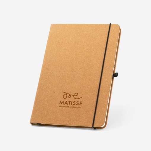 Caderno A5 Em Couro Reciclado Personalizado