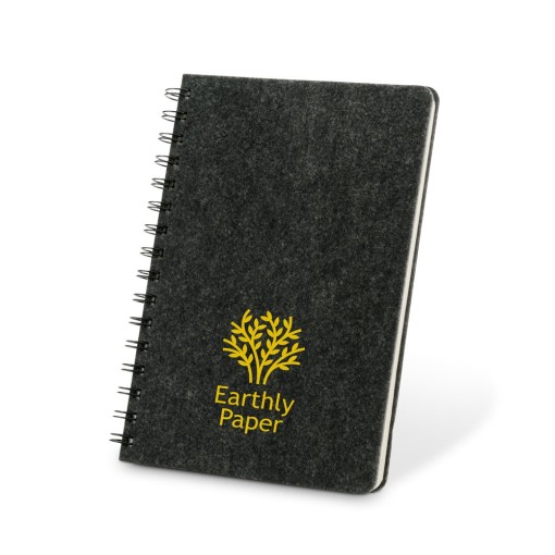Caderno A5 em Feltro Personalizado