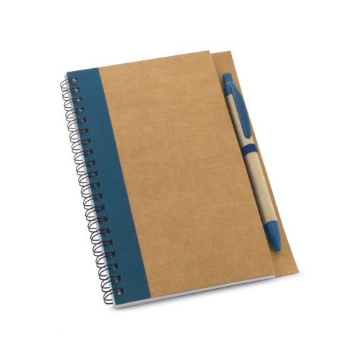 Caderno Com Caneta Em Papel Kraft Reciclado Personalizado