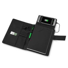 Caderno Com Carregador Para Celular Personalizado