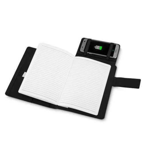 Caderno Com Carregador Para Celular Personalizado