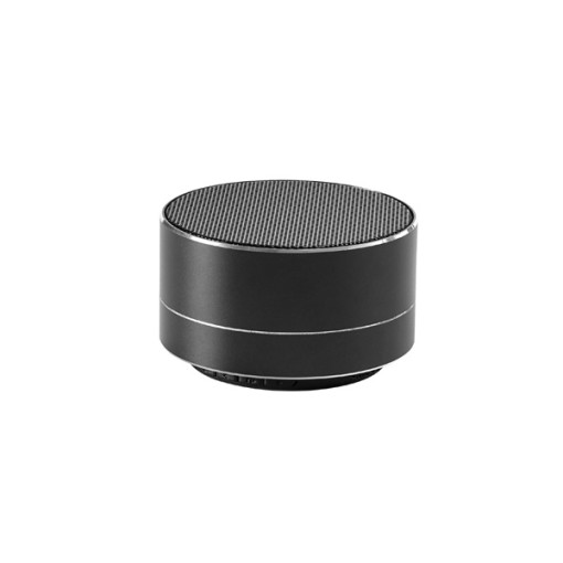 Caixa de Som Alumínio com Bluetooth e Microfone Personalizada