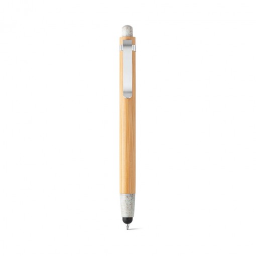 Caneta Bambu Touch Screen Personalizada Para Brindes