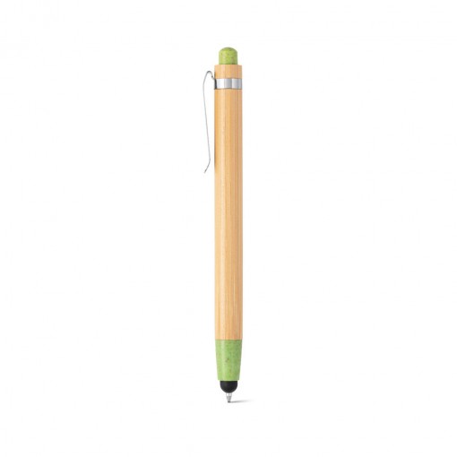 Caneta Bambu Touch Screen Personalizada Para Brindes