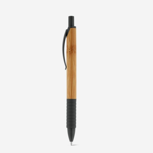 Caneta de Bambu Com Antideslizante Personalizada