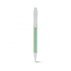 Caneta Ecológica Kraft Colorida Personalizada