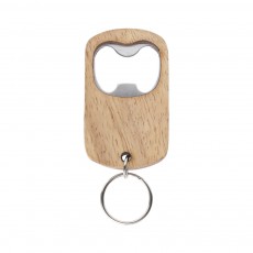 Chaveiro Abridor Madeira com Logo
