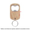 Chaveiro Abridor Madeira com Logo