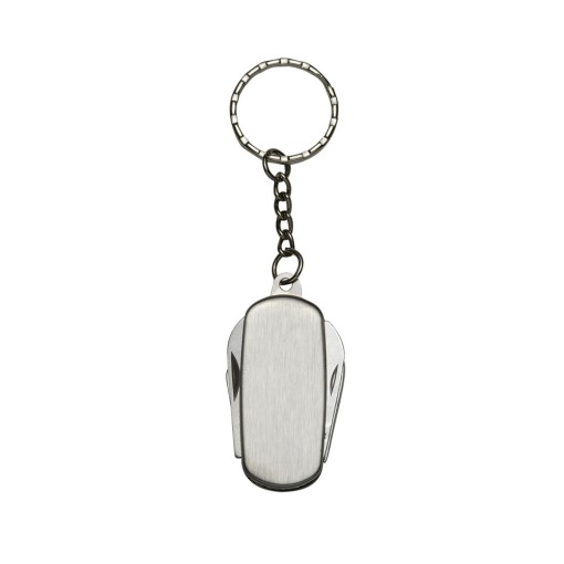 Chaveiro Canivete 4 Funções de Metal Personalizado Para Brindes