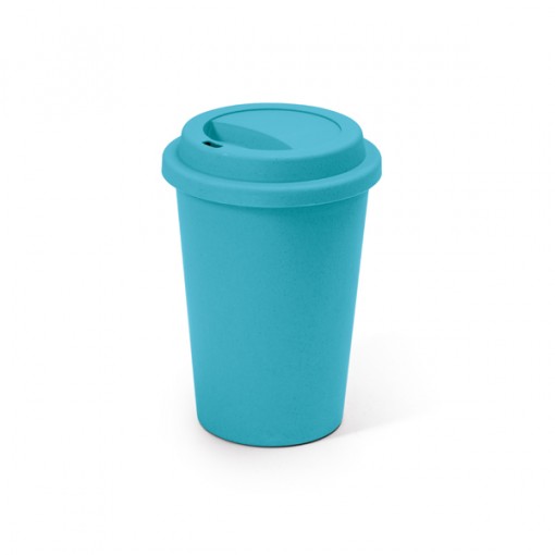 Copo Colorido Fibra de Bambu Com Logo Personalizado