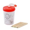 Copo Plástico Infantil Para Colorir Personalizado