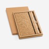 Kit Caderno Com Caneta Em Cortiça Personalizado