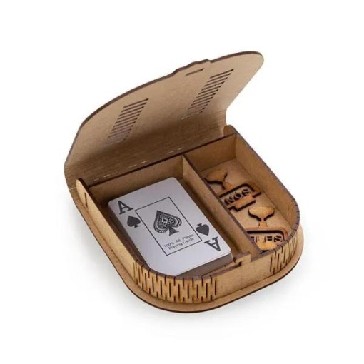 Kit Churrasco, Whisky e Truco 8 Peças Personalizado 