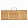 Kit Churrasco Com Maleta Bambu Personalizado