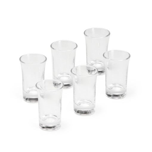 Kit Copo Vidro 50ml 6 Peças Personalizado 