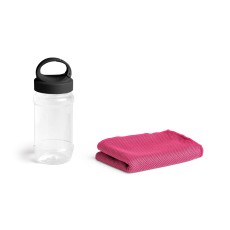 Kit Esportivo Com Toalha e Garrafa Personalizado Para Dia dos Pais