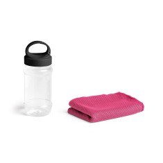 Kit Esportivo Com Toalha e Garrafa Personalizado Para Dia dos Pais