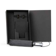 Kit Guarda-Chuva, Caderno E Caneta - 3 Pçs Personalizado