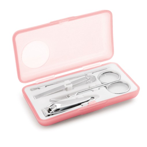Kit Manicure 4 Peças Com Estojo Plástico Personalizado