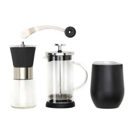 Kit Para Café Com Copo Térmico - 3 Pçs Personalizado