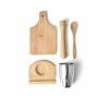 Kit Para Caipirinha Em Bambu 6 Peças Personalizado