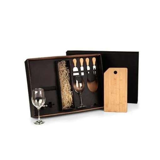 Kit para Queijo e Vinho 8 Peças Personalizado