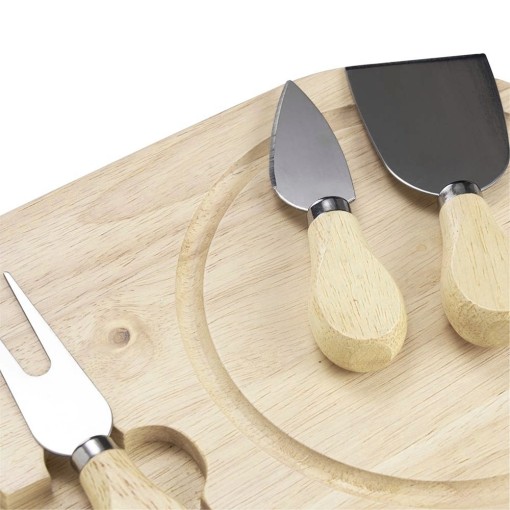 Kit Queijo 4 Peças Personalizado com Logo