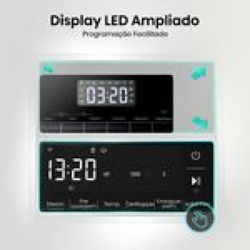 Lava e Seca 11kg , 13 Programas de Lavagem, Titanium 220V