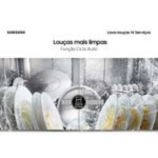 Lava-Louças Limpeza silenciosa, 14 Serviços Black Inox