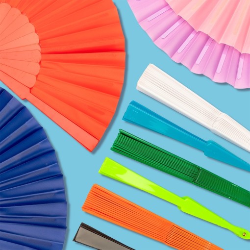 Leque de Plástico Personalizado