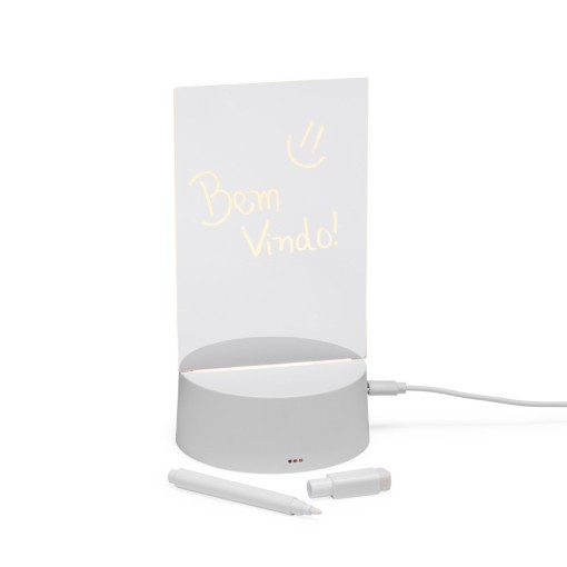 Luminária LED de Mesa Personalizada