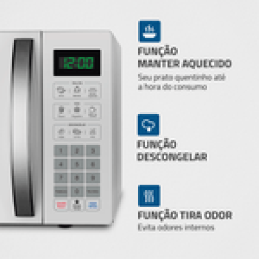 Micro-ondas 34L, Branco 220V