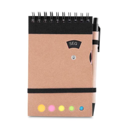 Mini Caderno A6 com Caneta Personalizado