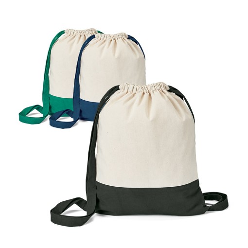 Mochila Saco Algodão Cru Personalizada