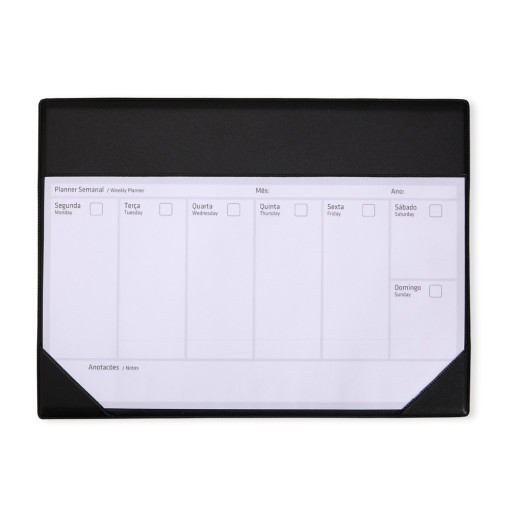 Planner Semanal de Mesa Promocional