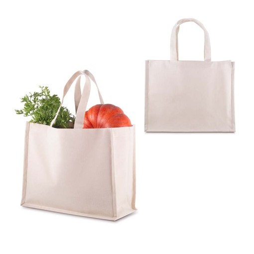 Sacola em Algodão Cru Personalizada com Logotipo