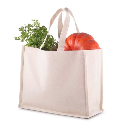 Sacola em Algodão Cru Personalizada com Logotipo