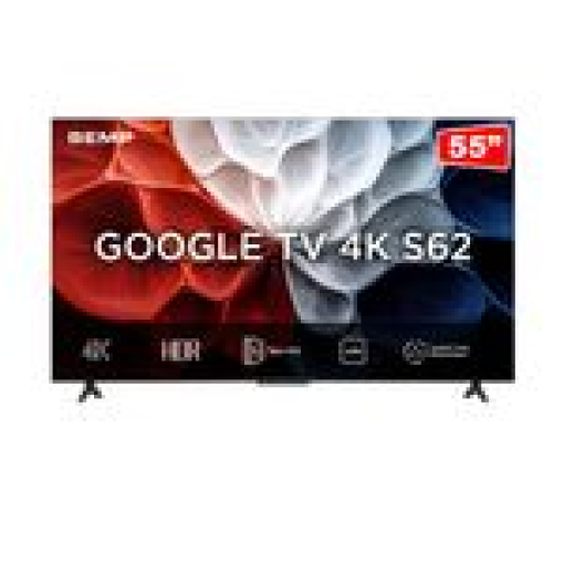 Smart TV LED 55" SEMP S62 4K UHD, Google TV