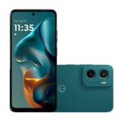 Smartphone Motorola moto G05 4G, 256GB de Armazenamento, 4GB RAM+até 8GB RAM Boost, com IA, Verde