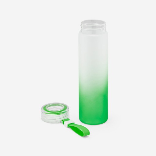 Squeeze de Vidro 470ml Com Alça de Silicone Personalizado