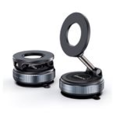 Suporte Veicular Hrebos para celular, Rotação 360° - SU-266 Preto