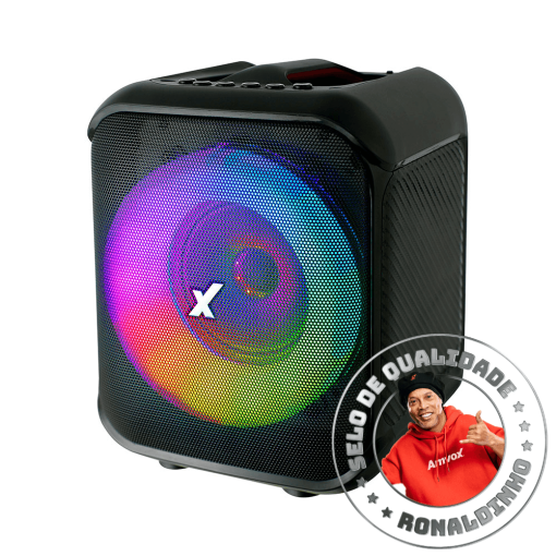 Caixa de Som Amplificada ACA 150 Pop Amvox, 150W RMS Preto